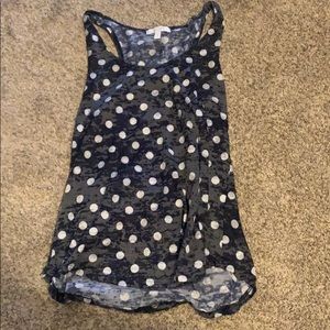 Polka dot tank